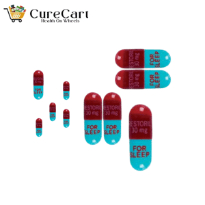 Restoril 30mg for effective insomnia relief. Trusted sleep aid for a peaceful night’s sleep. Buy securely at CureCart.